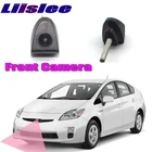 LiisLee Автомобильная фронтальная камера для Toyota Prius XW30 2009-2015 2014, передняя решетка, логотип, камера, сделай сам, канал ручного управления, фронтальная камера