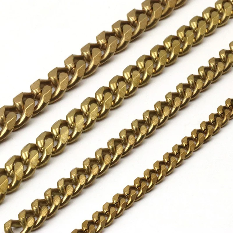 

DIY leather craft solid brass material trousers wallet chain 2meter
