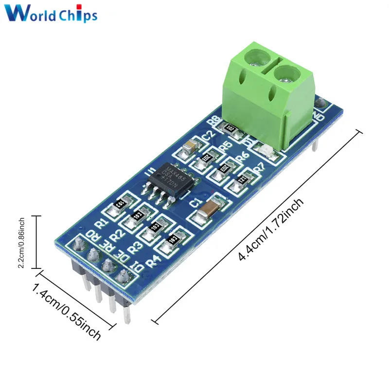 Модуль MAX485CSA 5 шт. RS 485 TTL поворот к RS485 модуль преобразователя для Arduino