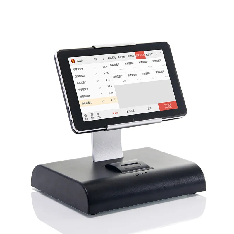 10 дюймов Сенсорный экран Android Tablet PC кассовые POS Системы с программным