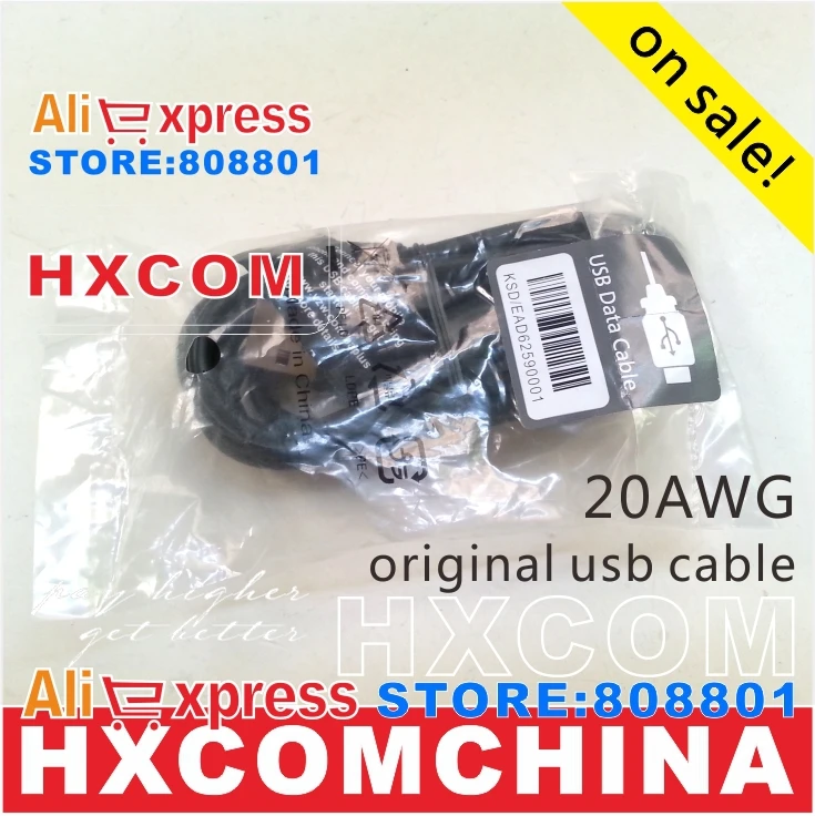 Акция в наличии 100% подлинный 20AWG оригинальный USB-кабель для синхронизации данных