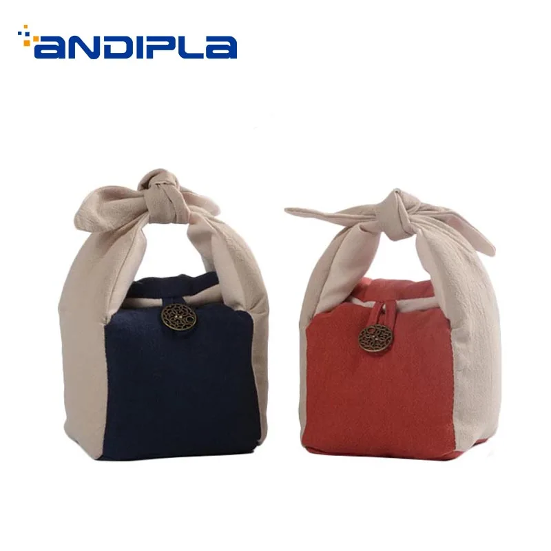 Винтажный мешок для хранения чая хлопковый и льняной чайник/чайная чашка/пакеты