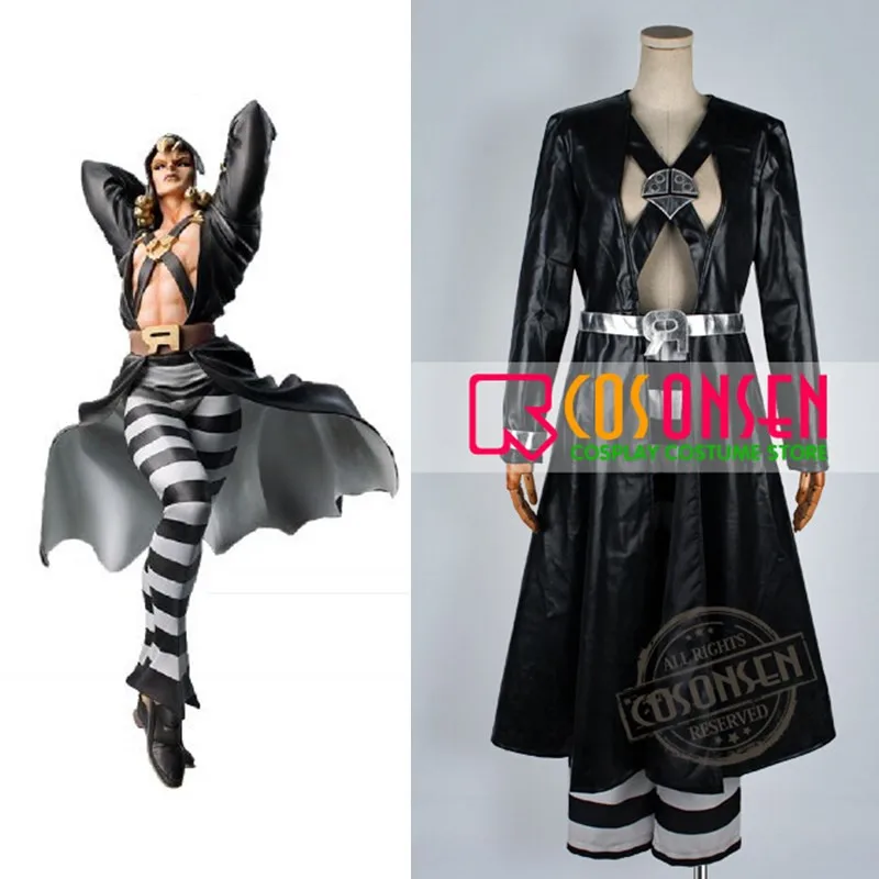 Приключения Джоджо ризотто Nero для косплея костюм Размеры COSPLAYONSEN индивидуальный