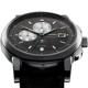 KAREBO Triple Windows Automatic Self-Hand Wind Mens Fashion Business Wristwatch Watch - Silver Case Grey Dial Other Image