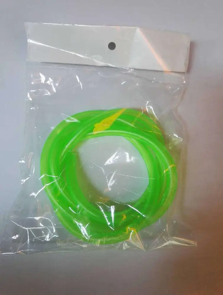 Green transparent 1 м топливная труба бензиновая линия неэтилированный масляный топливный газовый шланг Труба мото Скутер грязи велосипед топливный трубопровод для Honda/Suzuki/Yamaha r20 - Цвет: Green transparent