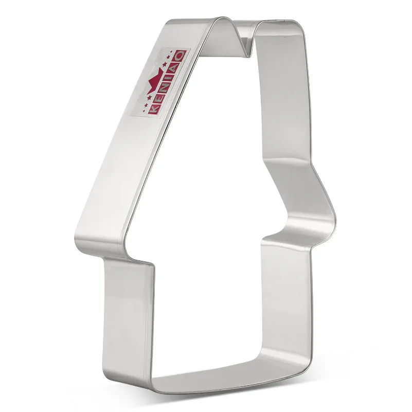 

KENIAO Gingerbread House Cookie Cutter for Christmas - 8.6 x 11.6 CM - Biscuit Fondant Sandwich Bread Mold - Stainless Steel