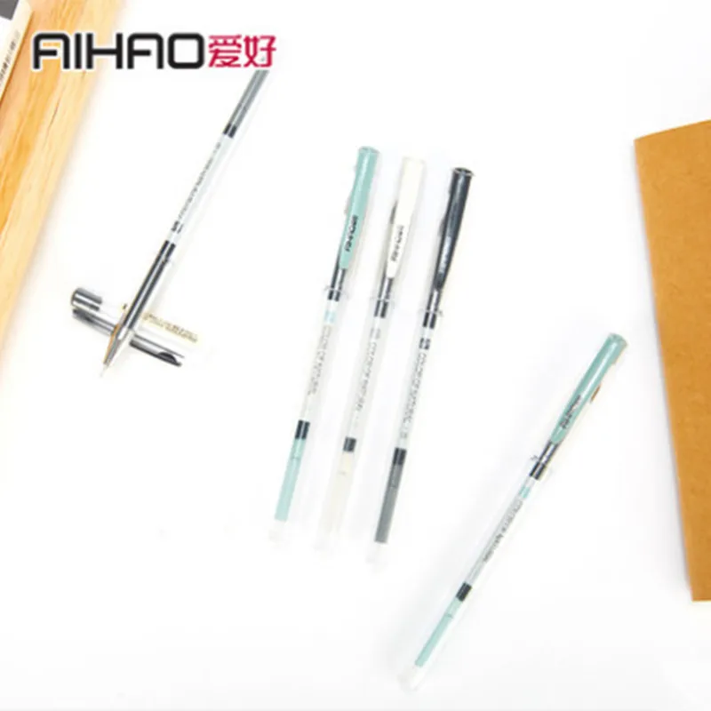 AIHAO бренд студентов в 0 5 мм все иглы войлочные ручки контракт нейтральная черная