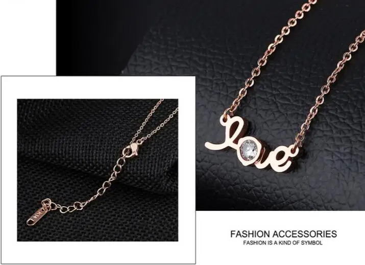 Оптовая продажа 2017 Новая горячая Распродажа Модные Украшения розовое золото