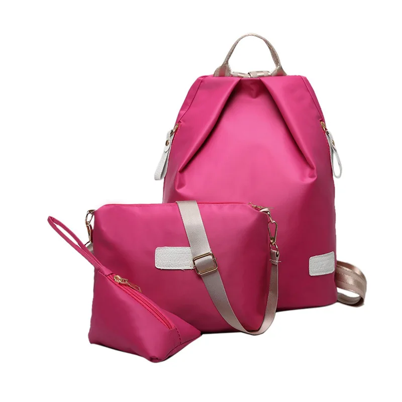 Новая стильная нейлоновая трехсекционная Простая Дорожная сумка для отдыха