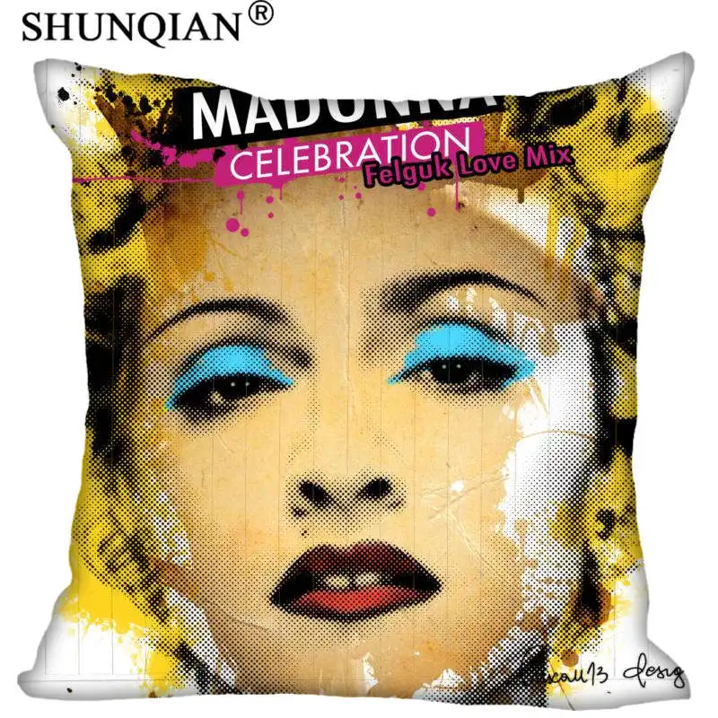 Новое поступление чехол с квадратной подушкой Мадонны на молнии заказ больше