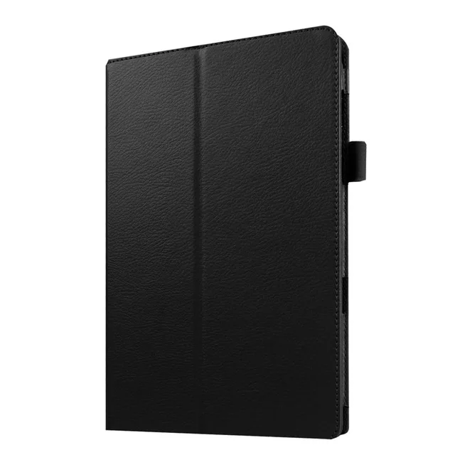Black Из искусственной кожи чехол для samsung Галактики вкладка Pro 10,1 SM-T520 SM-T525 Стенд кожаный чехол для Note 10,1 издание SM-P600 SM-P601 SM-P605 - Цвет: Black