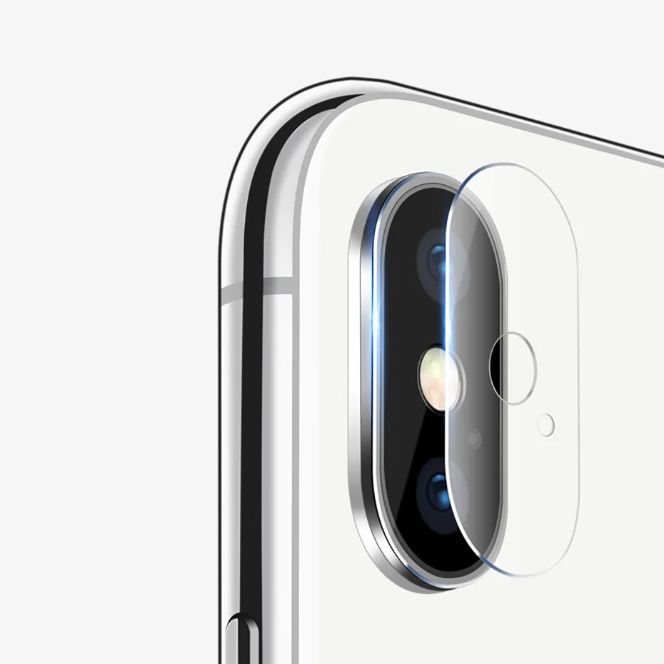 CAENBOO Tempered Glass Camera Protector For iPhone X 7/8 Plus Protective Phone Lens Cover 7 8 | Мобильные телефоны и