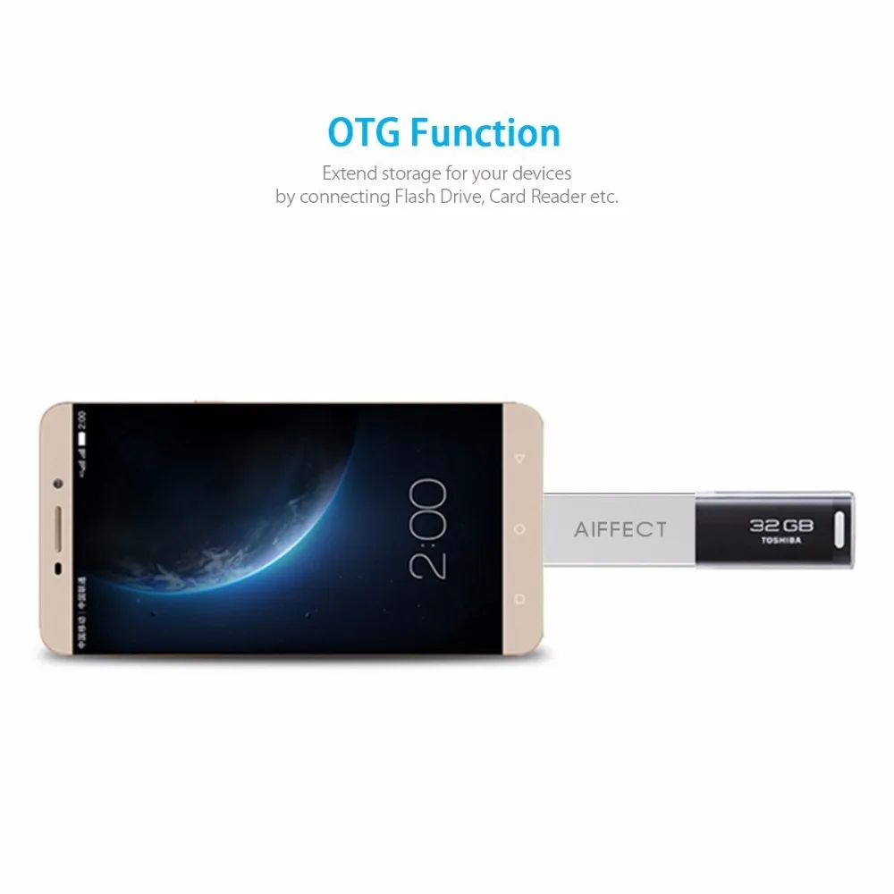 AIFFECT type-C к USB 3 0 OTG кабель адаптер Тип C конвертер для samsung huawei Xiaomi 5 | Мобильные