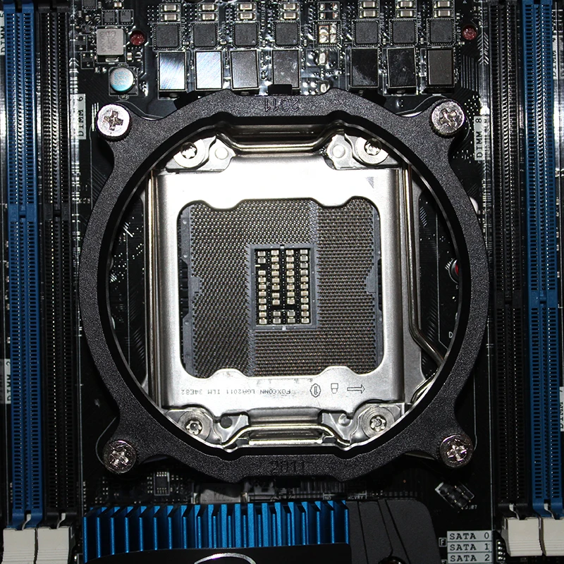 Для процессора intel lga 2011 кронштейн кулера материнская плата разъем 2011 cpu intall крепление пластиковые стенты рамка