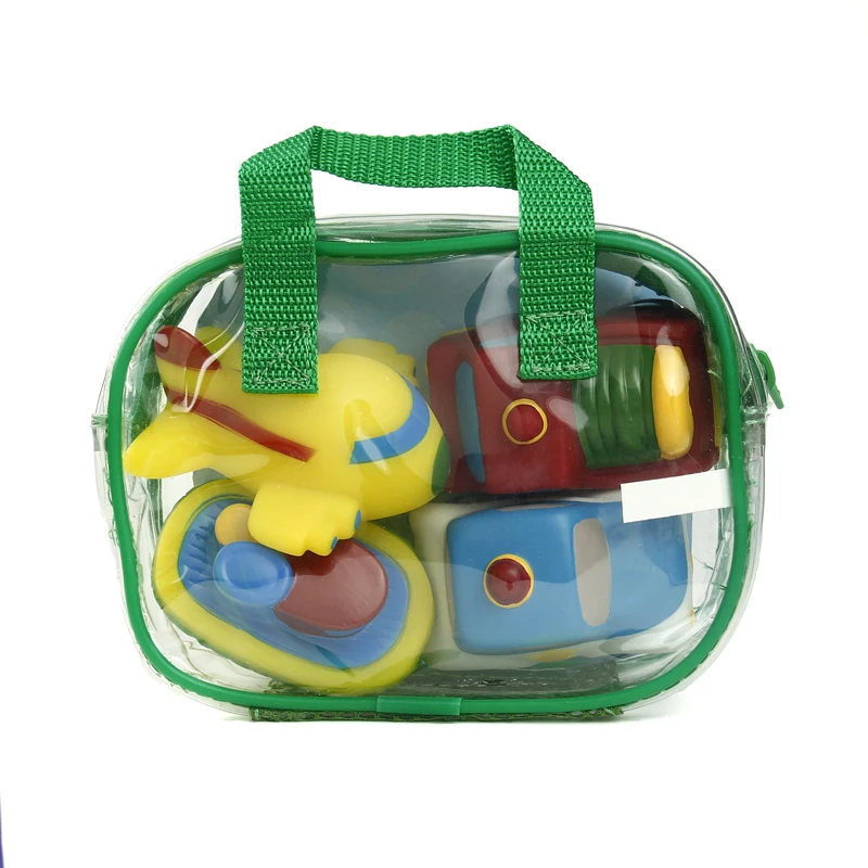 Детская ванна распыления воды игрушка автомобиль самолет Лодка 4 шт. мягкий