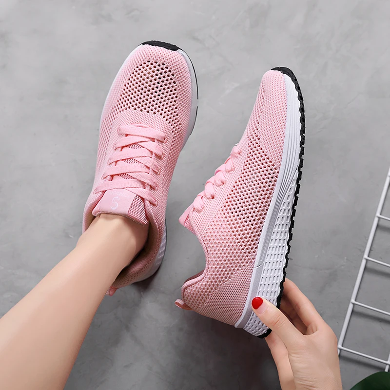 2019 брендовая спортивная обувь Женская теннисная дышащие тканевые носки для