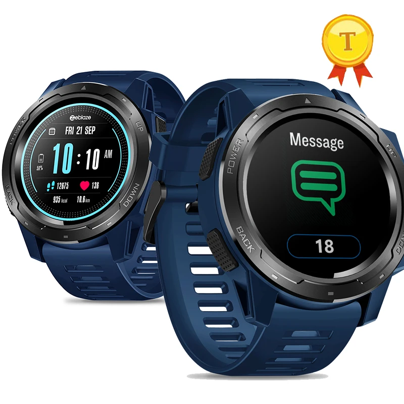 Водонепроницаемые умные часы с функцией отслеживания пульса 5