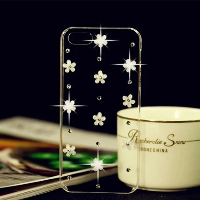 Роскошный чехол XSMYiss из мягкого ТПУ со стразами и цветком для iphone X XS MAX XR 11 Pro 5S 6 6S 7 8