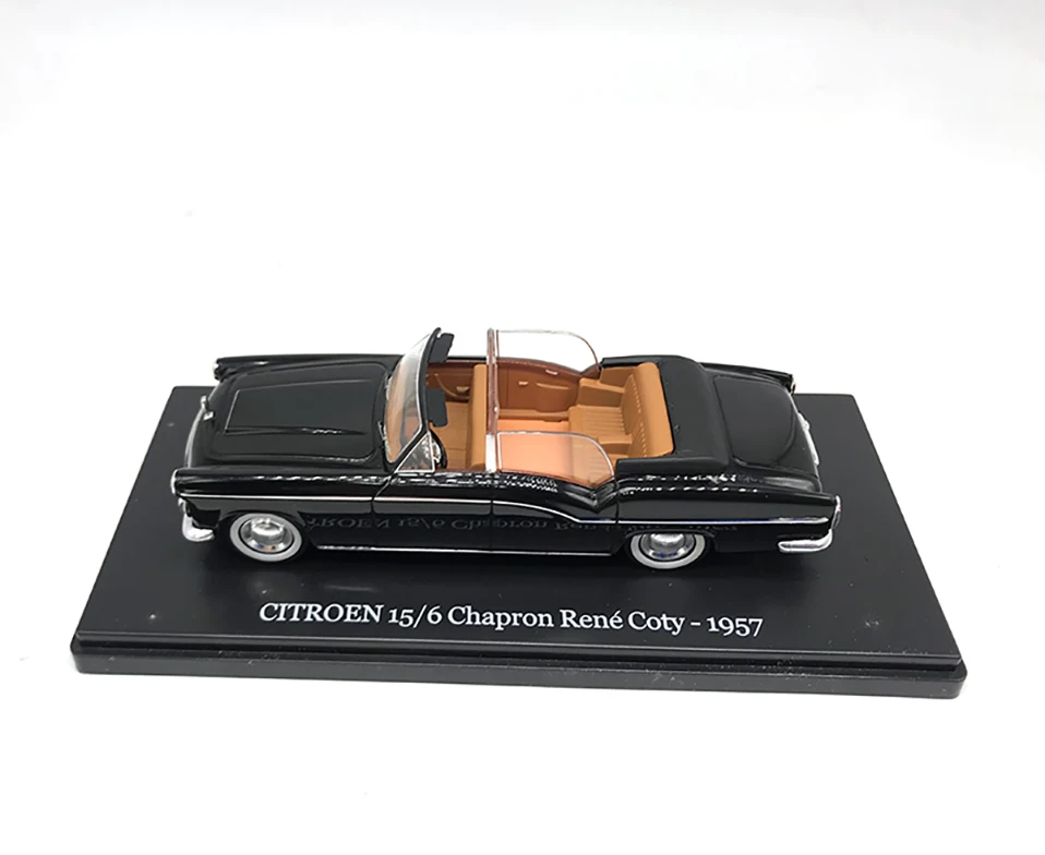 Литой 1/43 norev модели автомобилей CITROEN 15/6 CHAPRON RENE COTY-1957 Высокая моделирования Ретро коллекция Подарочный металлический модель игрушечный автомобиль