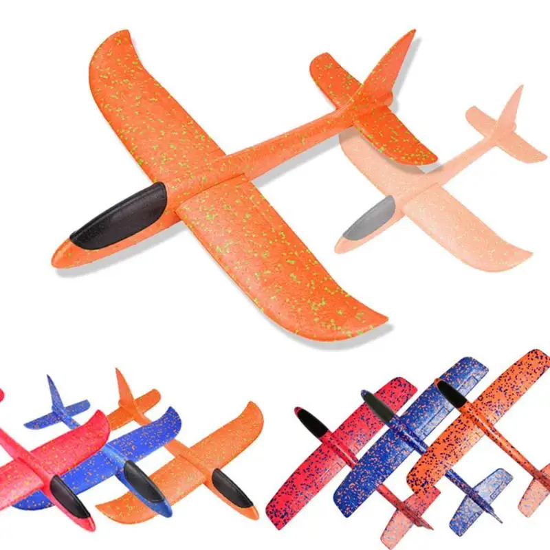 Kids Airplane Toys EPP Foam Hand Throw Aircraft Model Outdoor Launch Glider Plane Educational Interesting Gadgets |