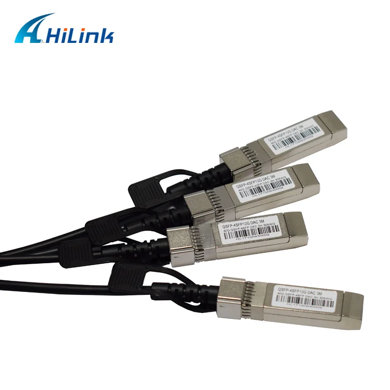 40G QSFP + к 4 SFP 1 м/2 м/3 м/4 м/5 м пассивное прямое прикрепление медный кабель Twinax DAC|qsfp|qsfp