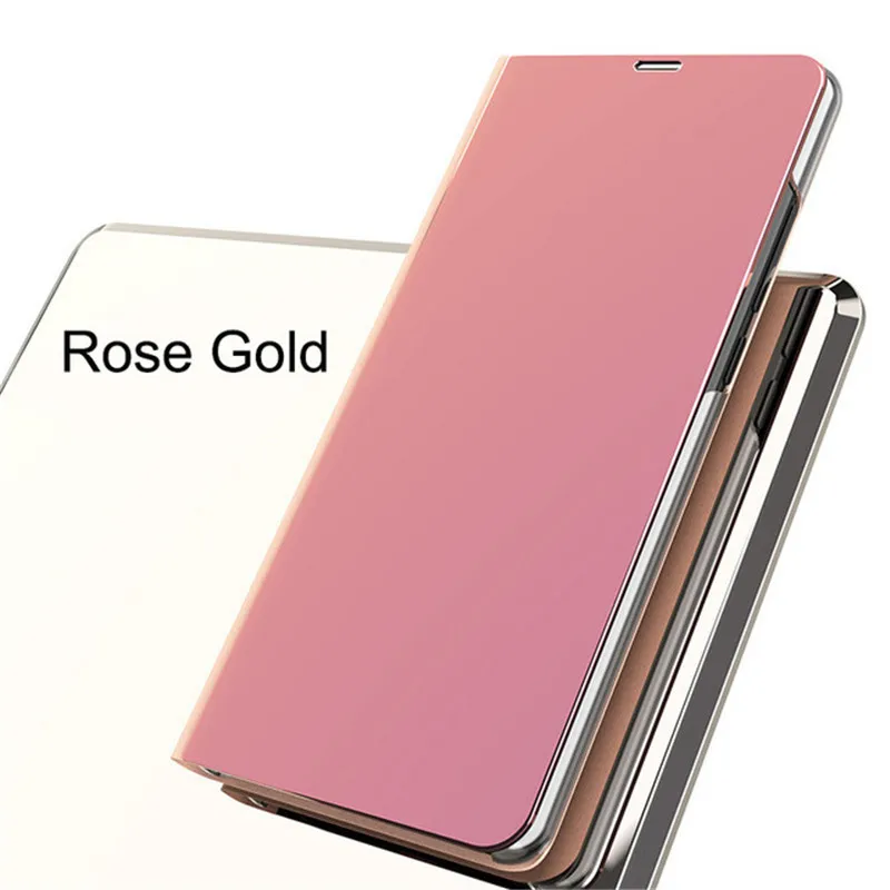 Роскошный 360 сенсорный флип-чехол для Samsung Galaxy S8 S9 S10 lite plus S10lite S10plus S8plus S9plus умный Прозрачный чехол для просмотра