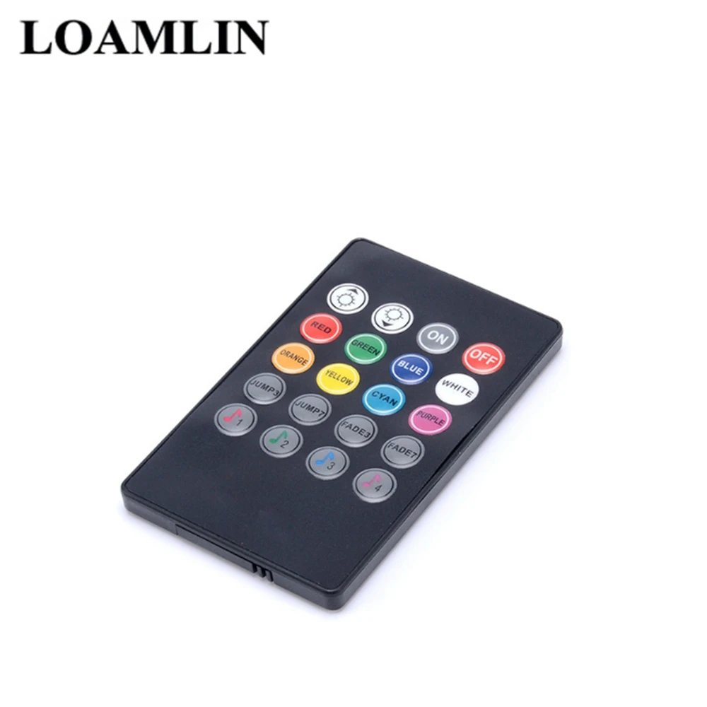 Светодиодный музыкальный инфракрасный контроллер с 20 клавишным пультом