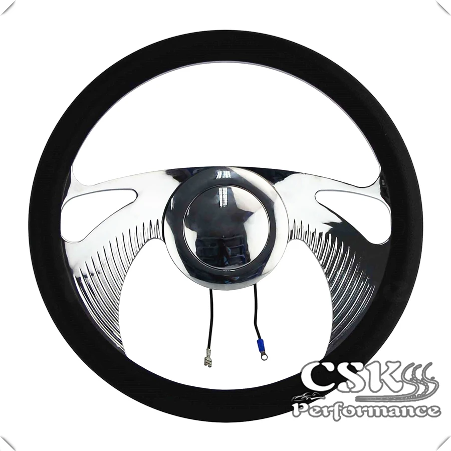 14 &quot9 болт Boomerang стиль половинчатое рулевое колесо + адаптер w/гудок для CHEVY G M| |
