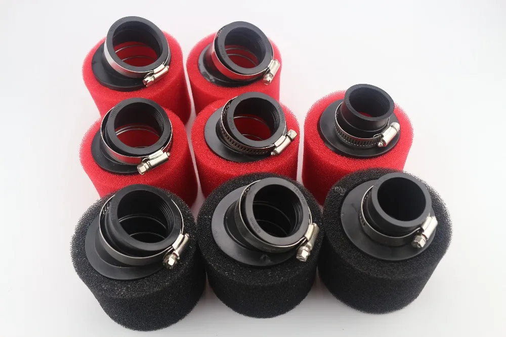 

good quality Neck Foam Air Filter 35mm 38mm 42mm 45mm 48mm Sponge Cleaner Moped Scooter CG125 150cc Dirt Pit Bike Motorcycle