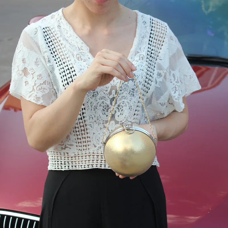 2018 Низкая цена высокое качество круглый шар вечерняя сумочка BS010 s Дизайн