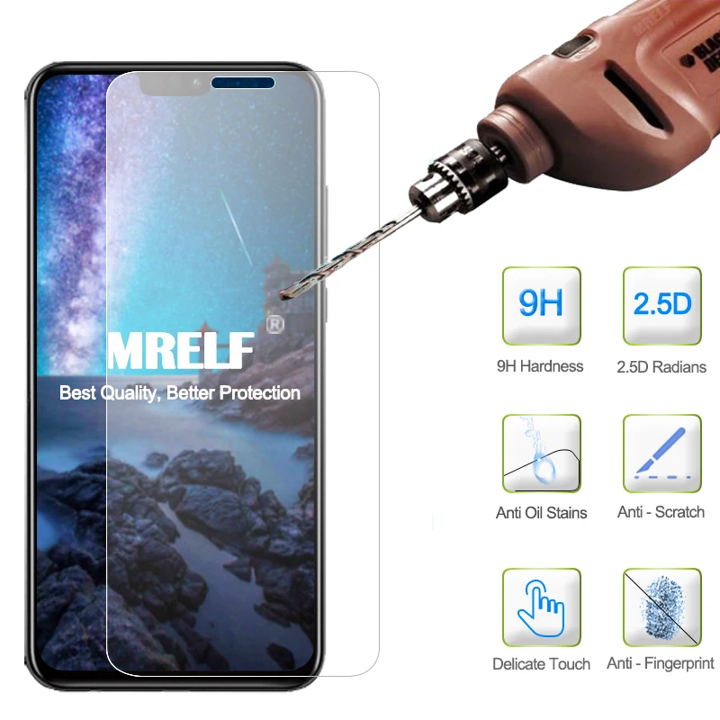 MRELF закаленное стекло для Huawei Honor 8X Защита экрана Защитное телефона