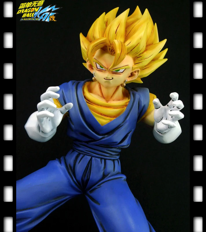 В наличии БЕСПЛАТНАЯ EMS аниме Dragon Ball Z GK Супер Саян Гоку резиновая фигурка героя