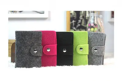 Новая шерстяная фетровая брендовая Кредитная идентификационная карточка