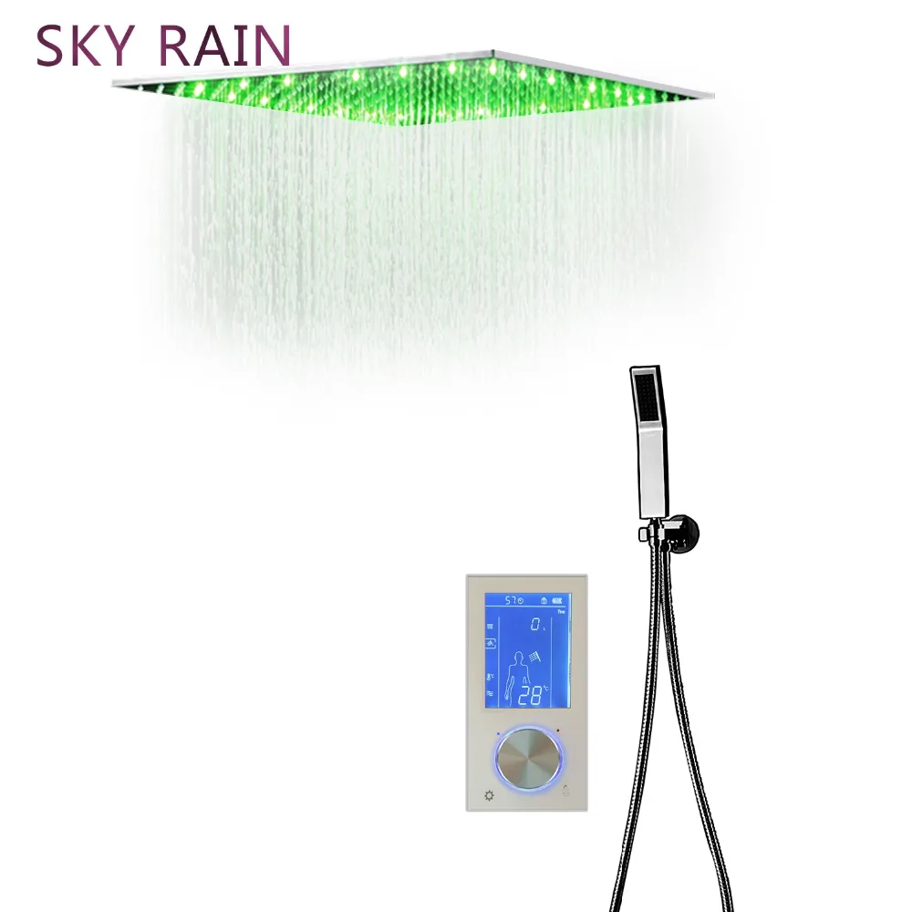 Умный цифровой сенсорный экран контроллер термостатический клапан набор для