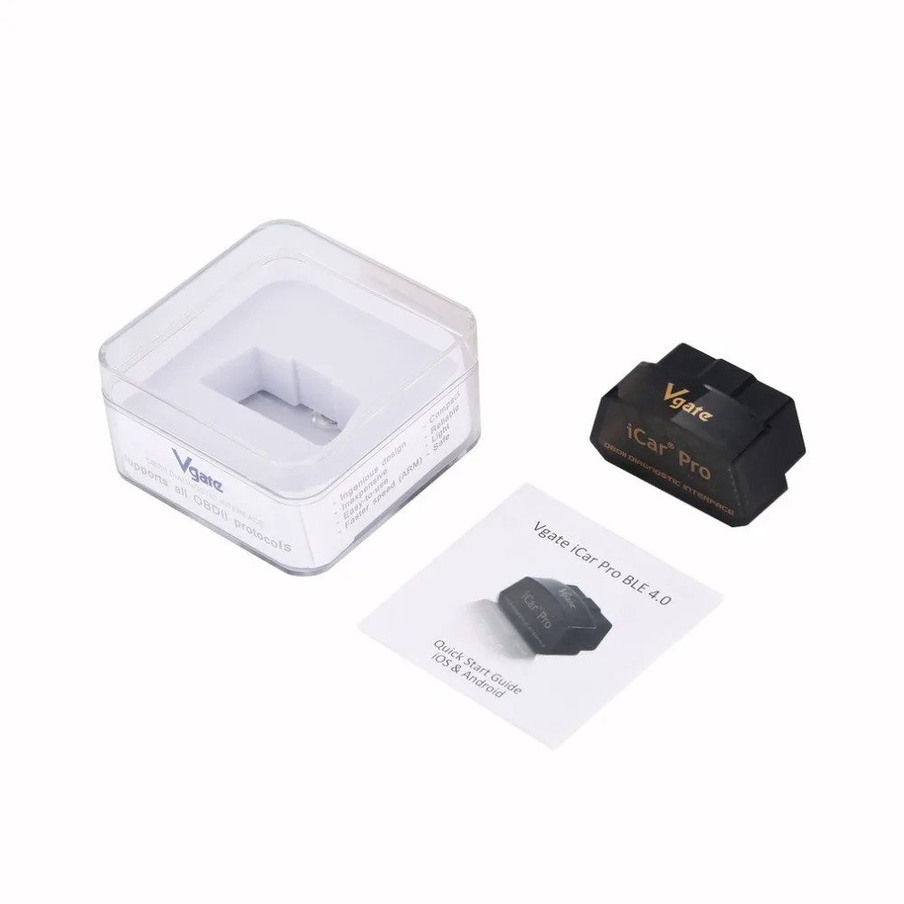Vgate iCar Pro EML327 V2.1 Wireless Bluetooth 4.0 for Android Torque APP OBDII Scan Tool Support Android/IOS | Инструменты
