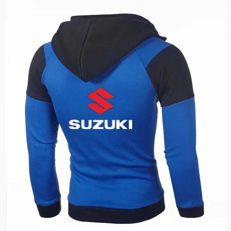 Весна Осень Suzuki Спортивная Толстовка Уличная Повседневная Harajuku толстовки куртка