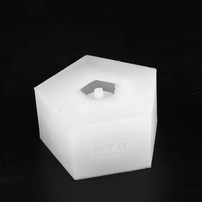 

3D Silicone Concrete Mold Geometric Succuent Planter Cement Pot Mould Handmade Home Decorative Tool