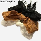 1 пара, женские сексуальные кружевные шнурки, тканевые шнурки для кроссовок, плоские шнурки, 3 цвета, длина 80 см100 см120 см, ширина 3 см