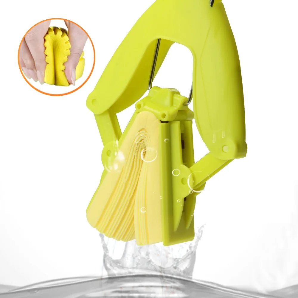 1 шт. Регулируемая Швабра для воды из микрофибры плоская Поворотная