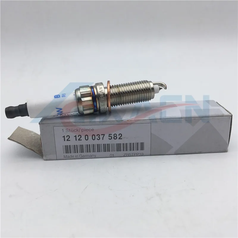 

set of 6pcs original Iridium Spark Plugs 12120037582 ZR5TPP33 for BMW E82 E88 F10 F13 135i 535i X1 Spark Plug