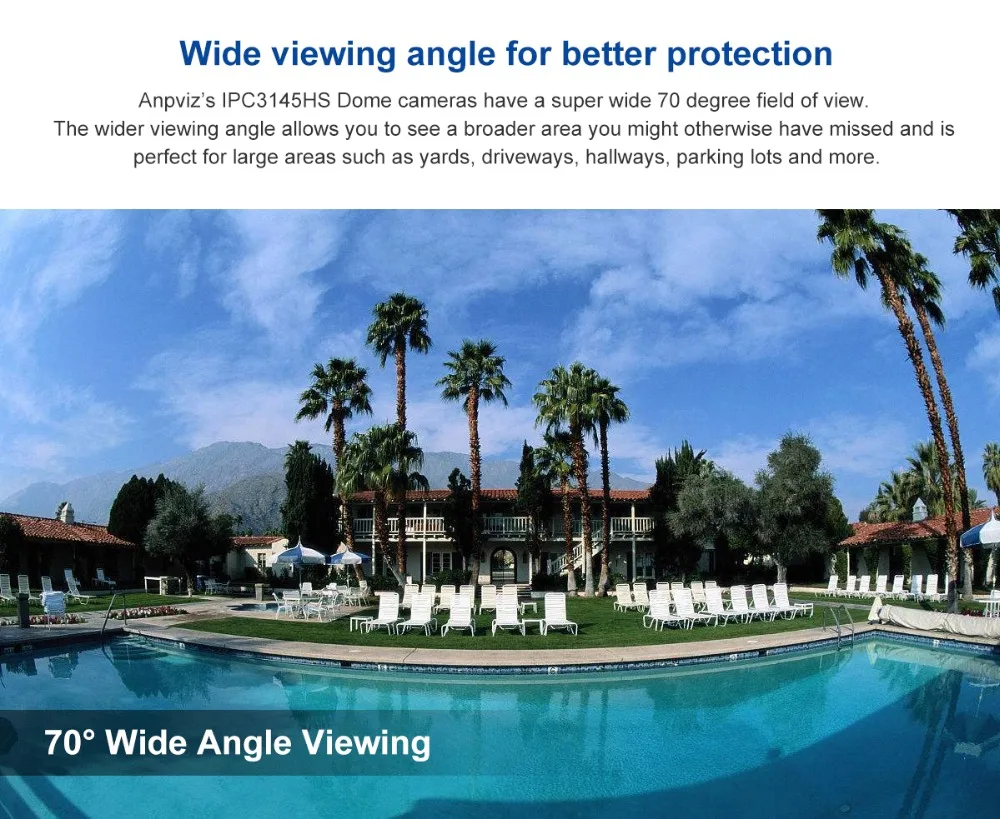 Anpviz 1080 P башни PoE IP камера водонепроницаемая HD 2MP в помещении/на открытом воздухе