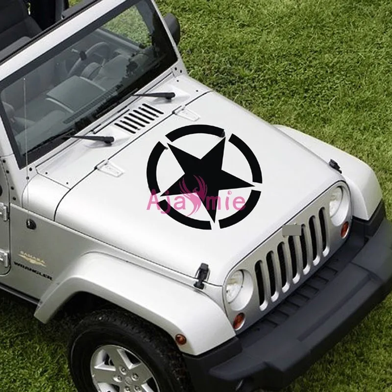 Стайлинг автомобиля армейская звезда корпус Дверь Зеркало заднего вида Наклейка