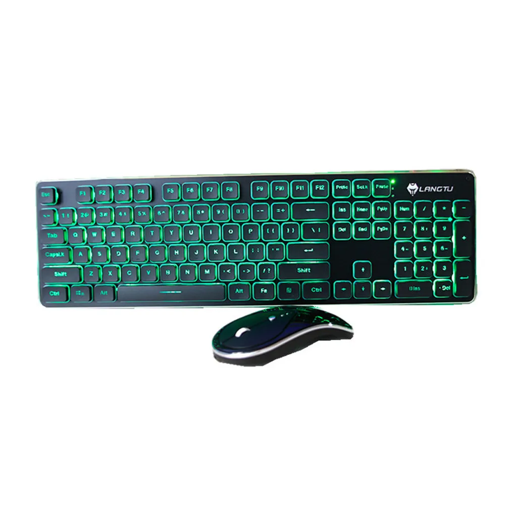 104Keys 2.4GHz Wireless Gaming Keyboard + Mouse Combos Rechargeable LED Backlit USB Ergonomic Sets L0308 | Компьютеры и офис