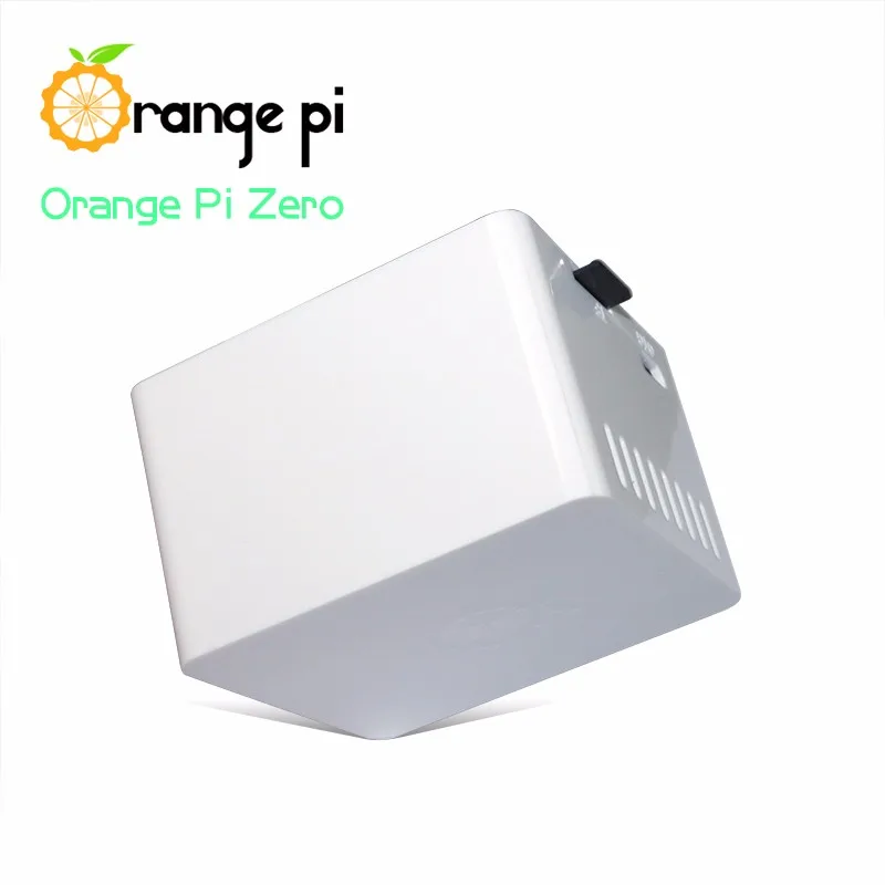 Оранжевый Pi Белый защитный чехол, ABS чехол, подходит только для Orange Pi Zero, не могу удерживать Плата расширения внутри