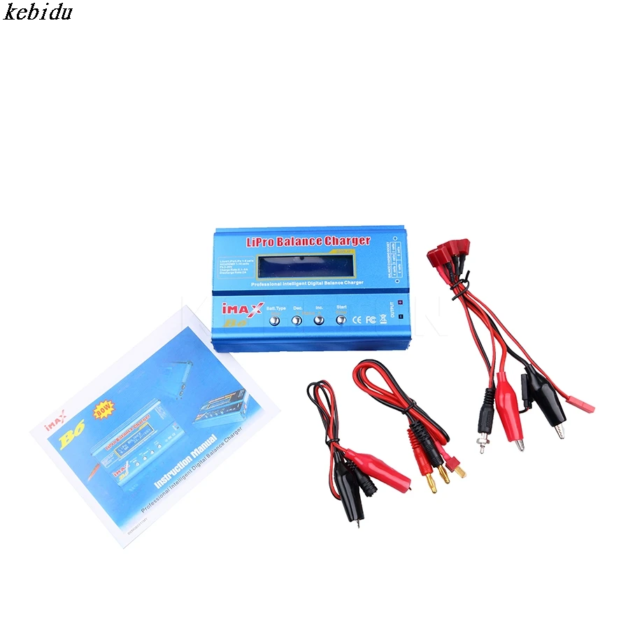 Kebidu 1 шт. Li-Ion Ni-Cd RC аккумулятор iMAX B6 Lipro NiMh баланс Цифровое зарядное устройство Dis
