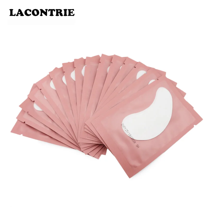 

Under Eye Gel Pads 50/100 Pairs Eyelash Extension Eye Pads Comfortable Under Eye Patches 100% Natural Hydrogel Skin Moisturizes