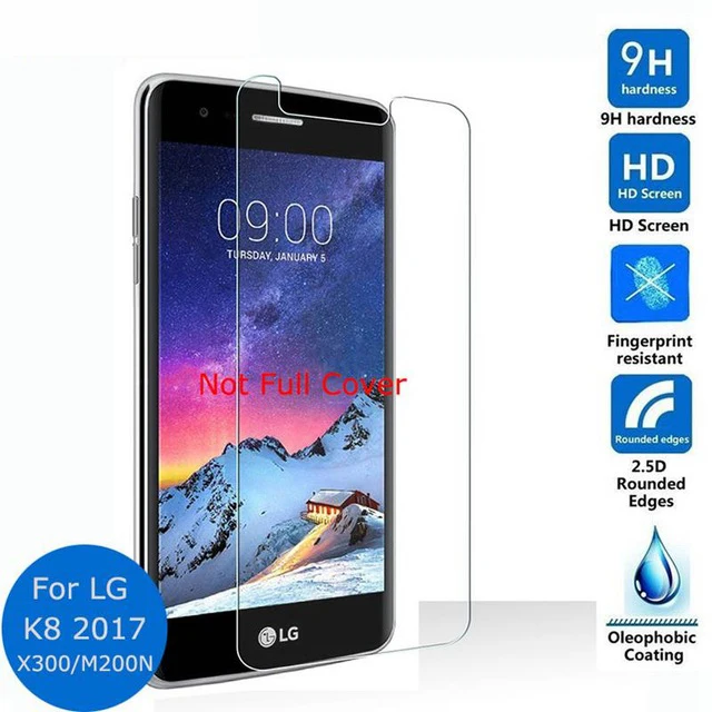 2.5D Закаленное стекло для LG K8 2017 Высококачественная защитная пленка