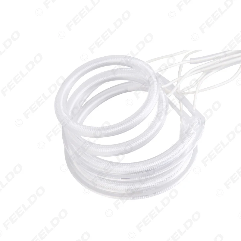 

FEELDO 1Set Special Car CCFL Halo Rings Angel Eyes Light For Ford Focus Hatchback II /Sedan II Headlight White #FD-1247