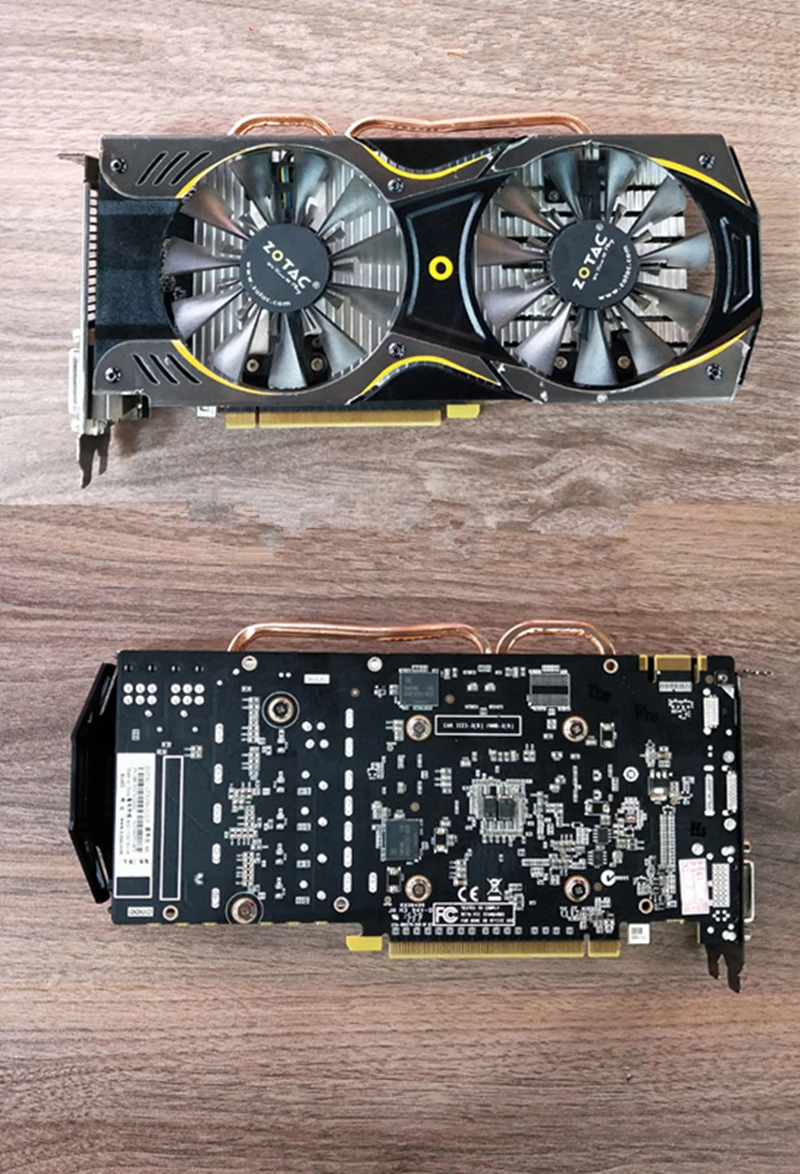 ZOTAC GTX 960 4 Гб видеокарта GPU 128 бит GDDR5 видеокарты для NVIDIA оригинальная GeForce GTX960 4GD5 GM206 PCI-E X16 Hdmi Dvi