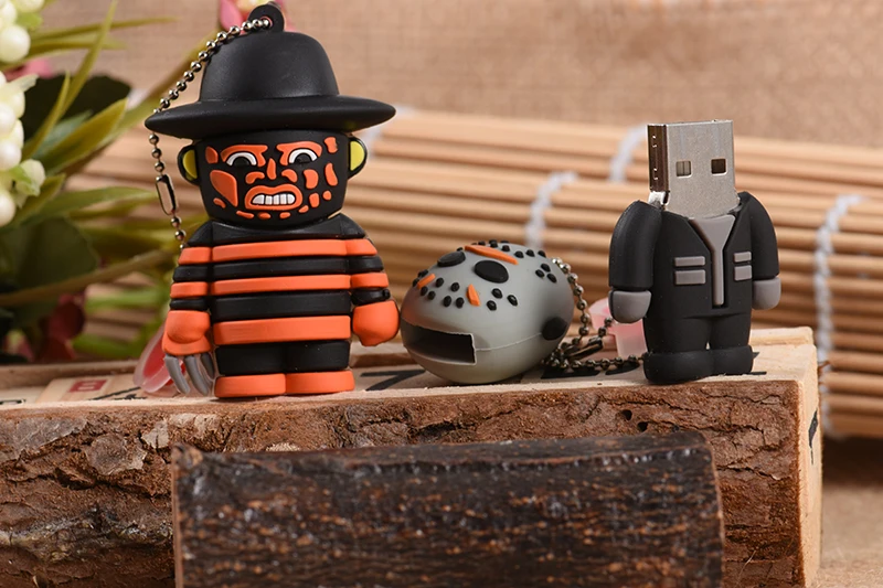JASTER мультфильм USB 3,032G Фредди против Джейсона карта памяти, Флеш накопитель 64G Флешка U диск 4GB 8GB 16GB USB флэш-накопитель